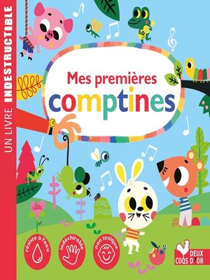 cover image of Mes premières comptines--un livre indestructible